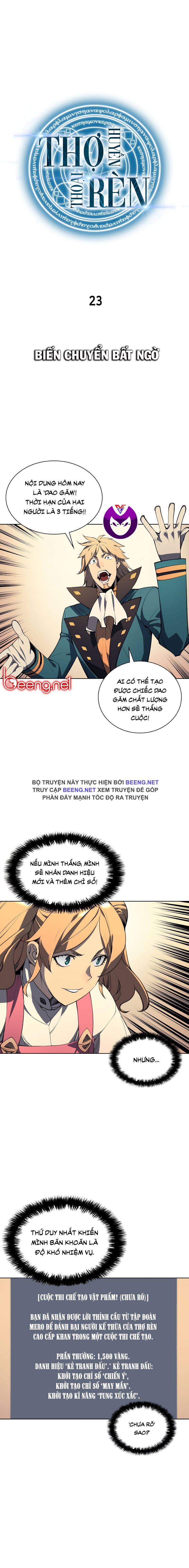 đọc truyện Thợ Rèn Huyền Thoại Chương 23 ảnh 2 tại Thiên Thai Truyện