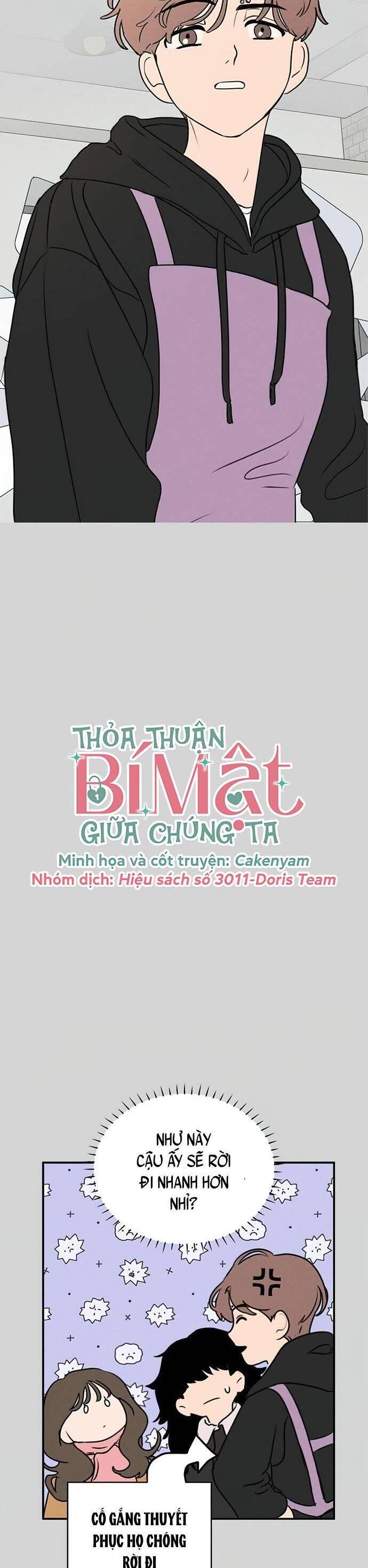 đọc truyện Thỏa Thuận Bí Mật Giữa Chúng Ta Chương 25 ảnh 3 tại Giả Dược