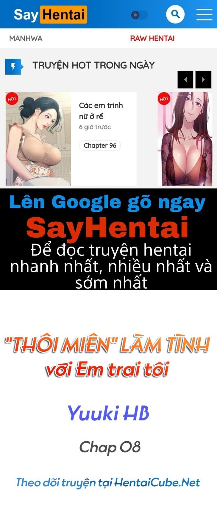 đọc truyện “thôi Miên” Làm Tình Với Em Trai! Chương 8 ảnh 1 tại Giả Dược