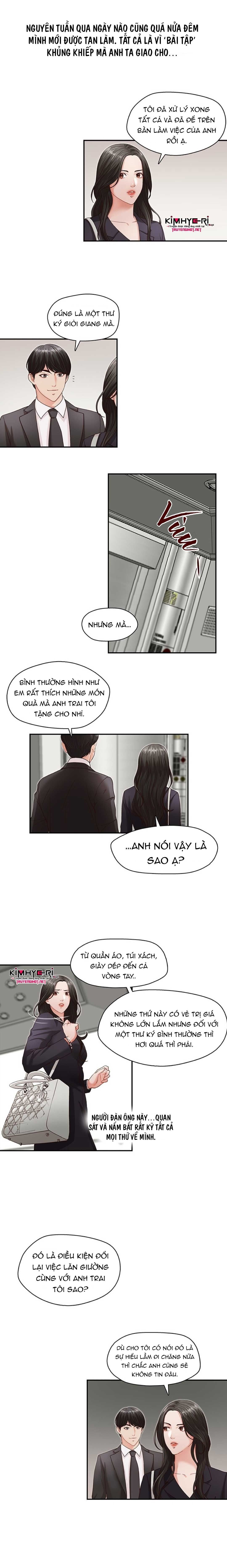 đọc truyện Thư Ký Của Anh Trai Chương 4.2 ảnh 2 tại Giả Dược