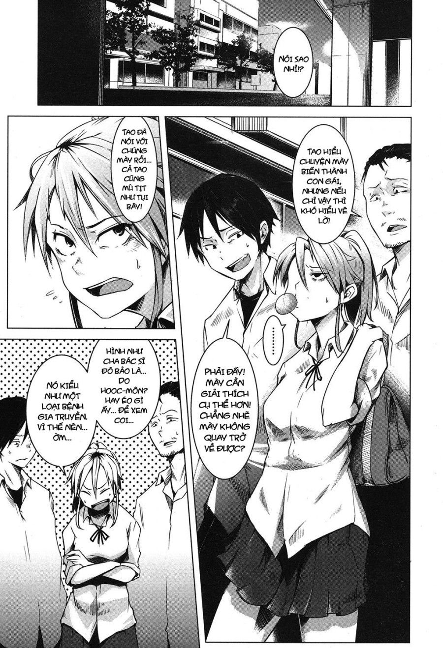 Thủ Lĩnh Chúng Tôi Là Một Người Chuyển Giới Oneshot page 4 - Giả Dược