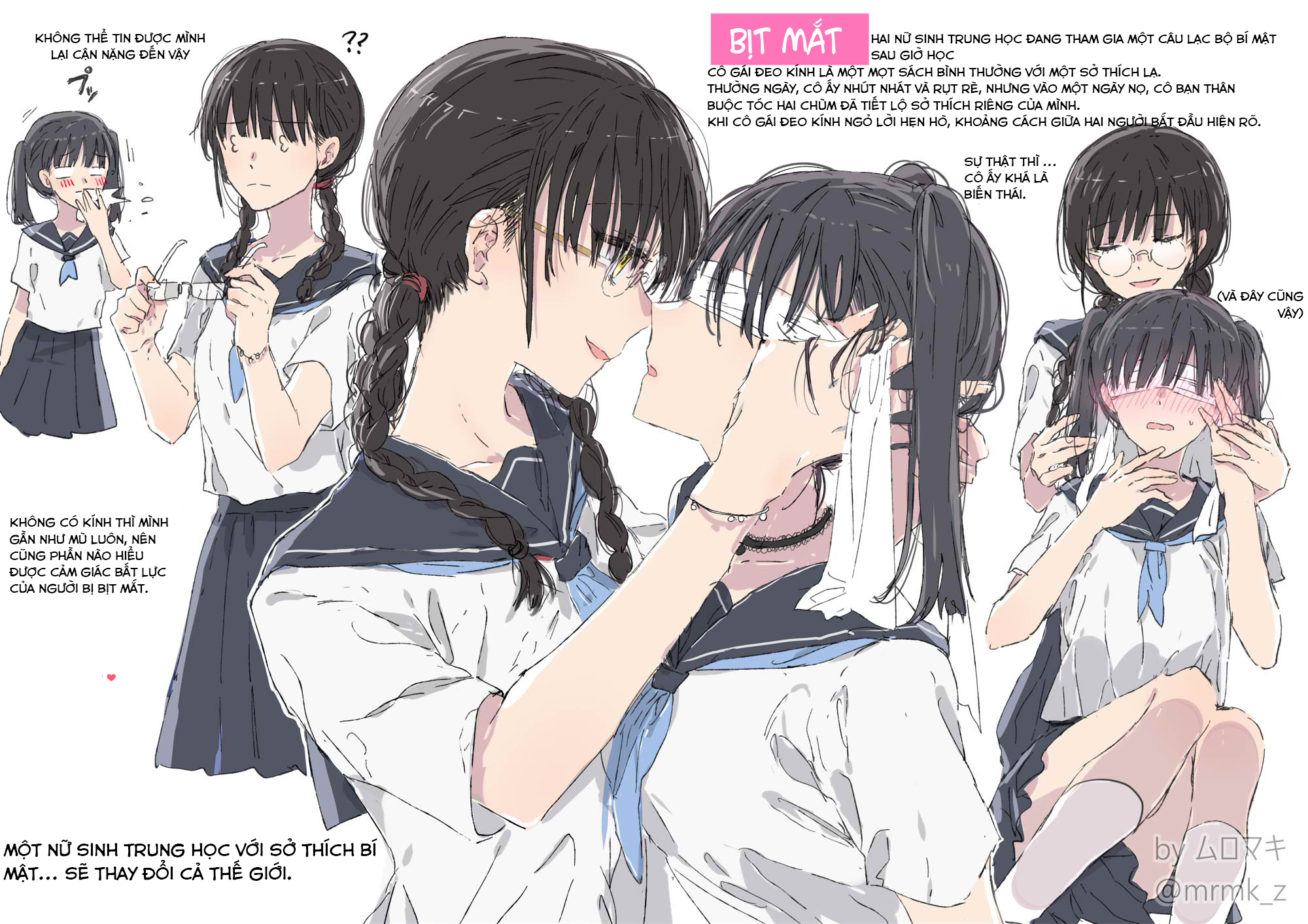 đọc truyện Thử Thách 100, 101 Ngày Yuri Của Muromaki-sensei Chương 1 ảnh 2 tại Thiên Thai Truyện