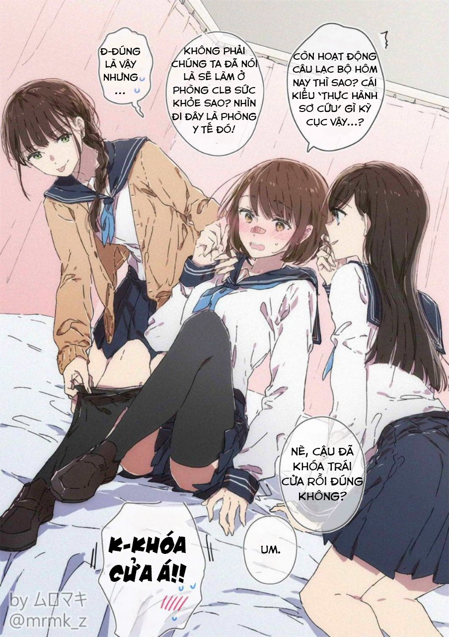 đọc truyện Thử Thách 100, 101 Ngày Yuri Của Muromaki-sensei Chương 1 ảnh 8 tại Thiên Thai Truyện