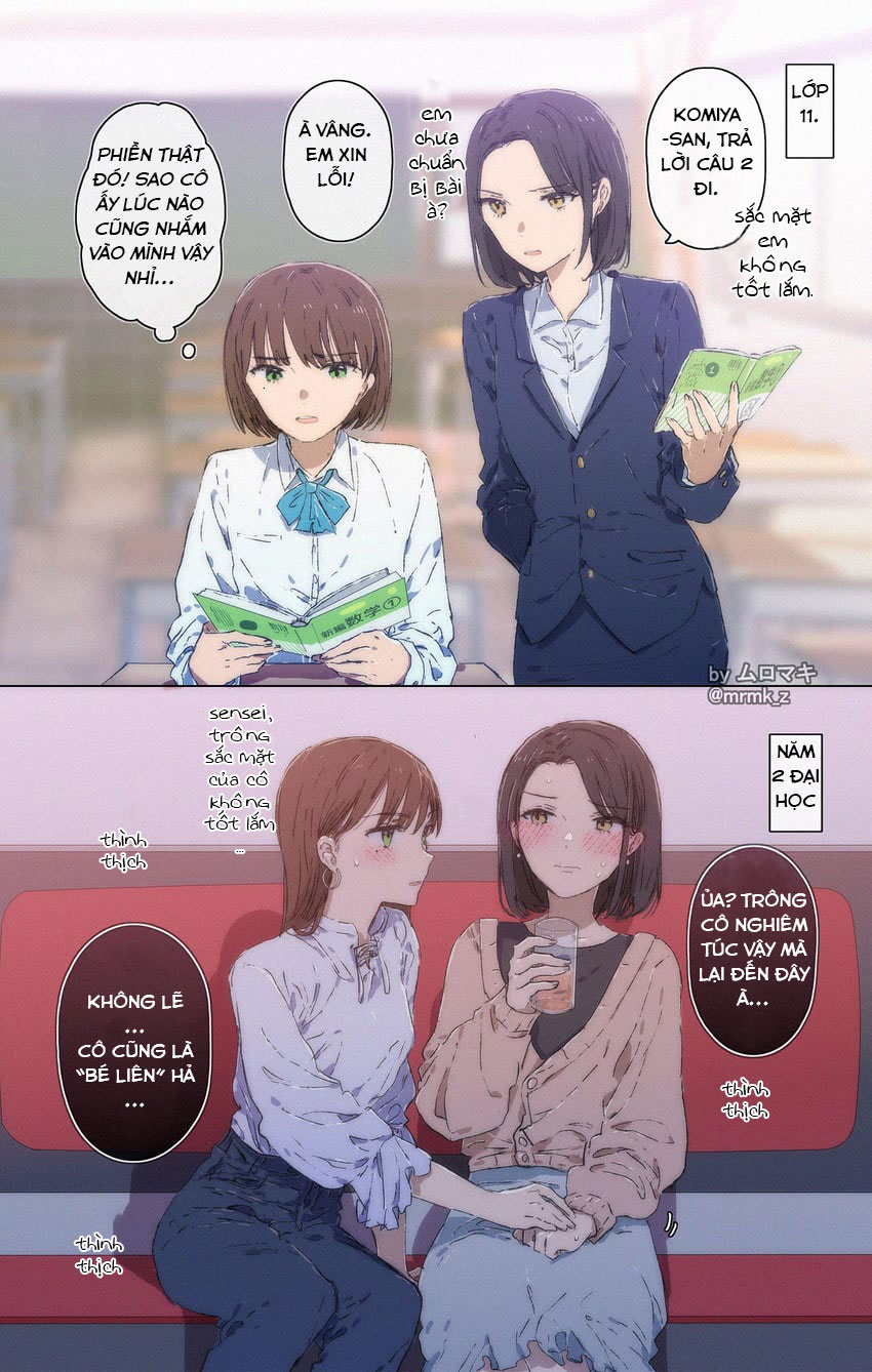 đọc truyện Thử Thách 100, 101 Ngày Yuri Của Muromaki-sensei Chương 12 ảnh 15 tại Thiên Thai Truyện