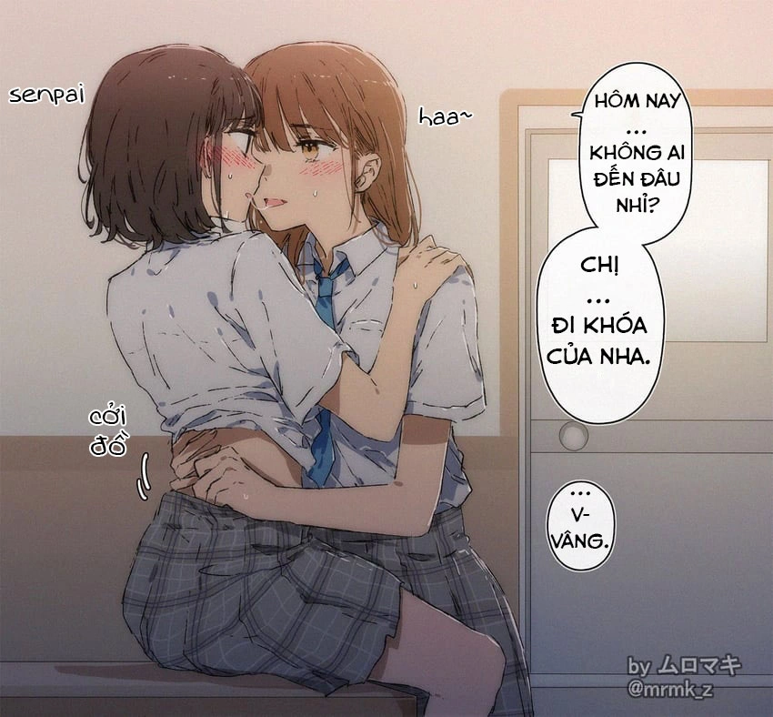 đọc truyện Thử Thách 100, 101 Ngày Yuri Của Muromaki-sensei Chương 14 ảnh 13 tại Thiên Thai Truyện