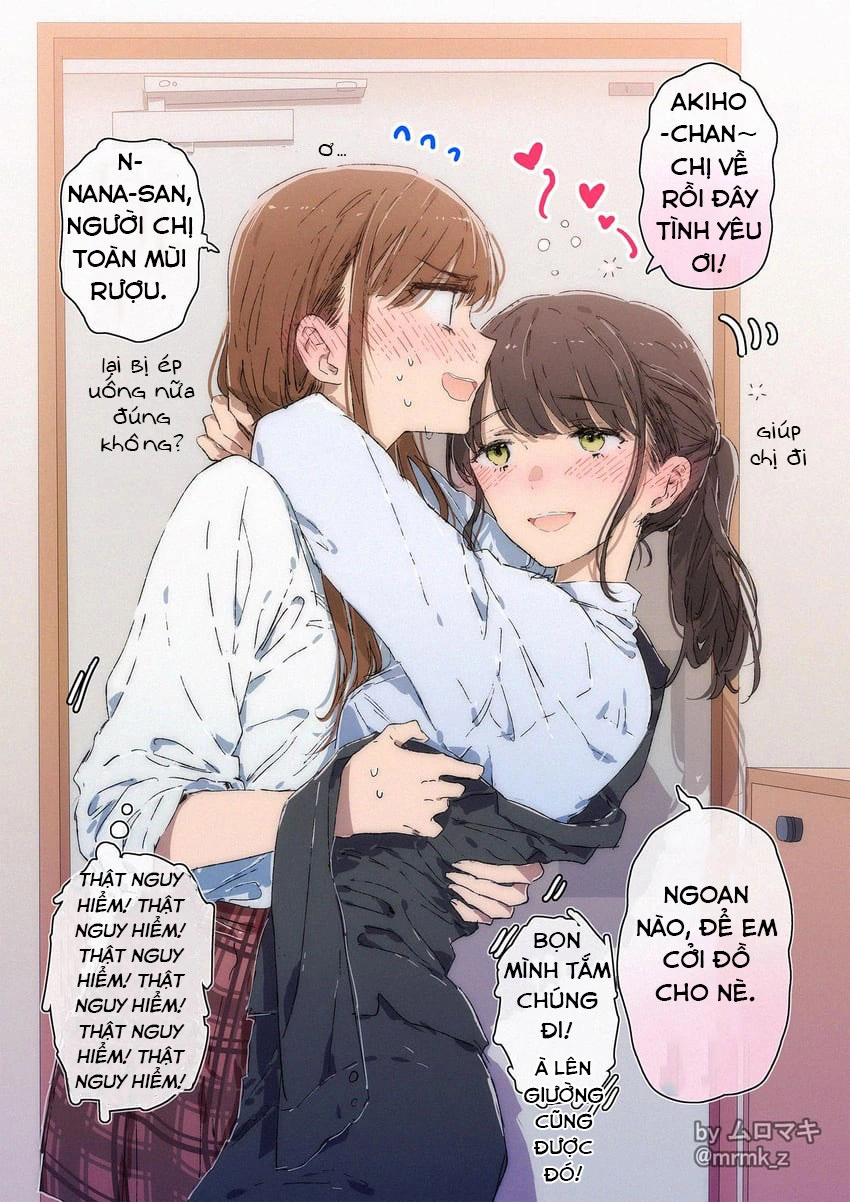 đọc truyện Thử Thách 100, 101 Ngày Yuri Của Muromaki-sensei Chương 14 ảnh 15 tại Thiên Thai Truyện