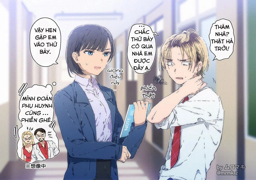 đọc truyện Thử Thách 100, 101 Ngày Yuri Của Muromaki-sensei Chương 15 ảnh 3 tại Thiên Thai Truyện