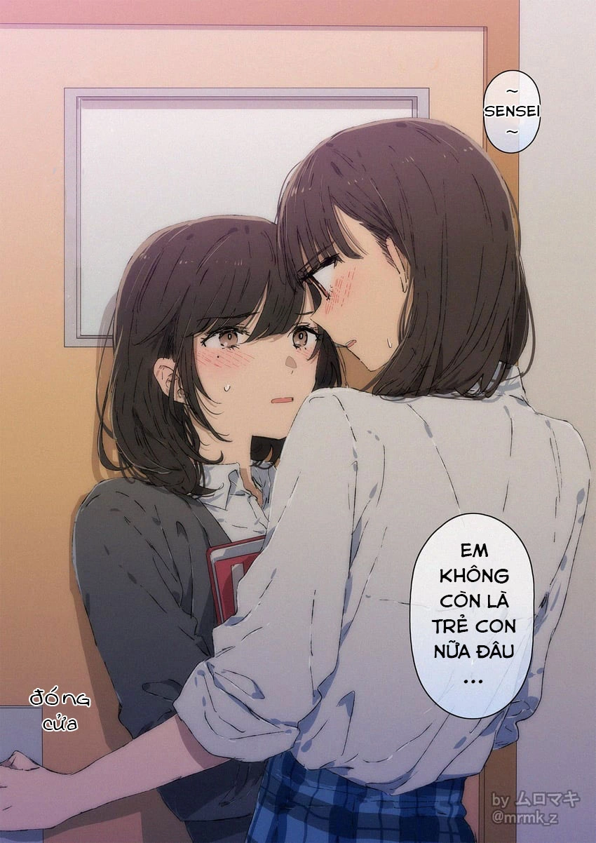 đọc truyện Thử Thách 100, 101 Ngày Yuri Của Muromaki-sensei Chương 15 ảnh 19 tại Thiên Thai Truyện