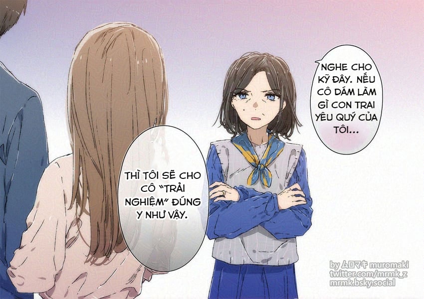 đọc truyện Thử Thách 100, 101 Ngày Yuri Của Muromaki-sensei Chương 17 ảnh 2 tại Thiên Thai Truyện