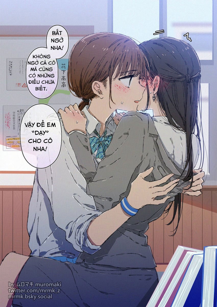 đọc truyện Thử Thách 100, 101 Ngày Yuri Của Muromaki-sensei Chương 18 ảnh 11 tại Thiên Thai Truyện