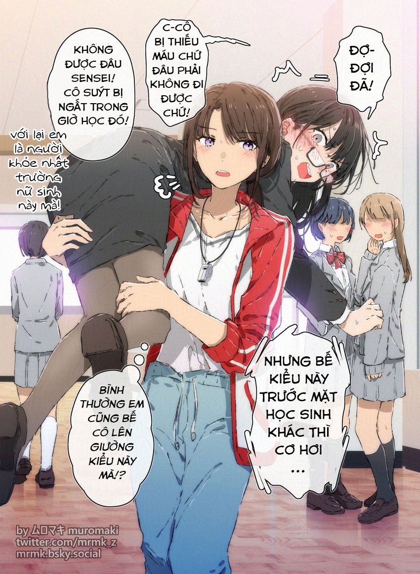 đọc truyện Thử Thách 100, 101 Ngày Yuri Của Muromaki-sensei Chương 20 ảnh 14 tại Thiên Thai Truyện