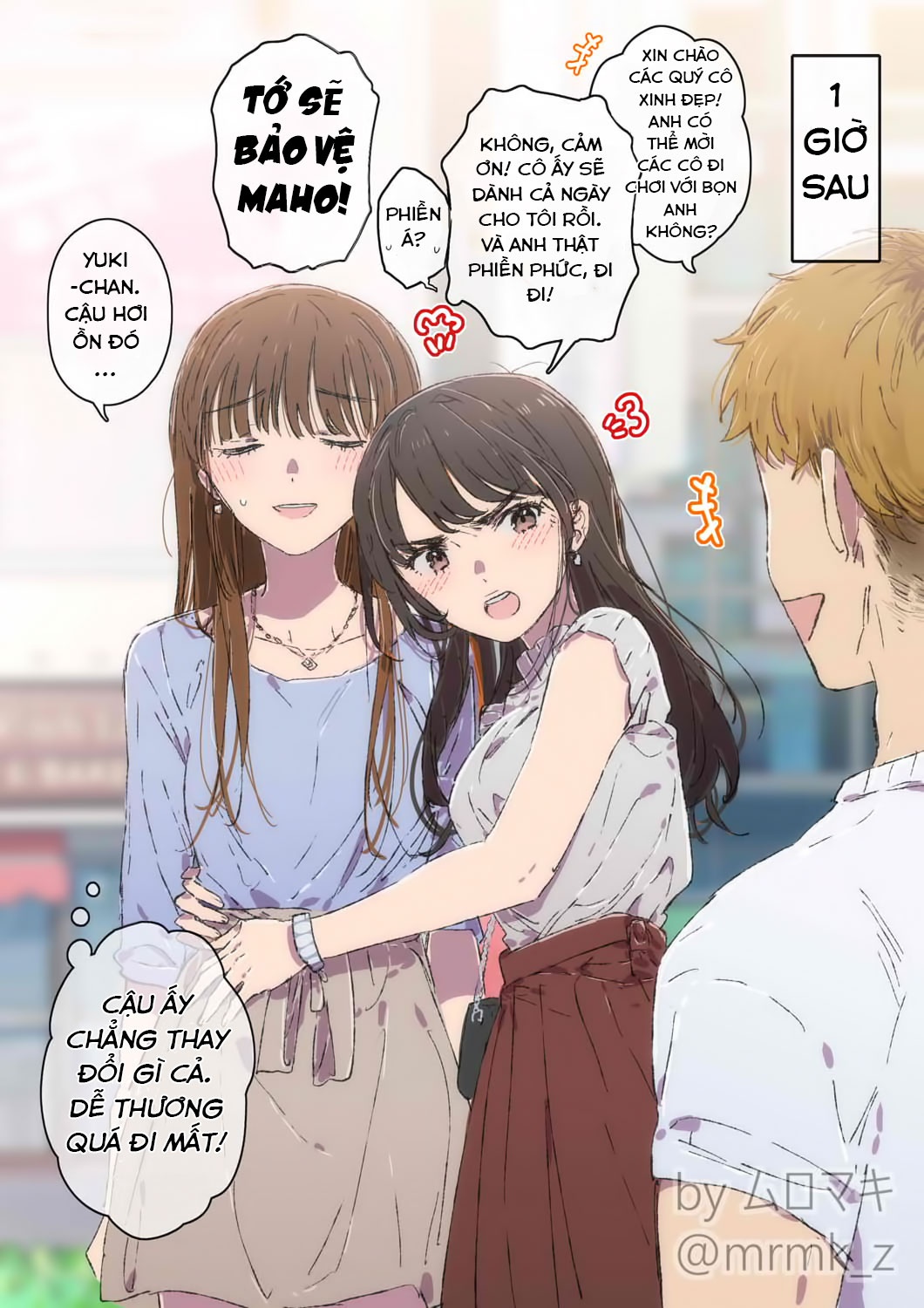 đọc truyện Thử Thách 100, 101 Ngày Yuri Của Muromaki-sensei Chương 22 ảnh 4 tại Thiên Thai Truyện