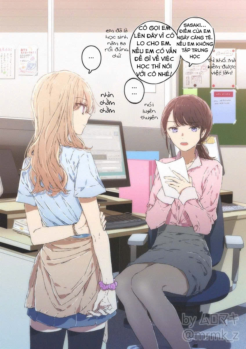 đọc truyện Thử Thách 100, 101 Ngày Yuri Của Muromaki-sensei Chương 7 ảnh 3 tại Thiên Thai Truyện