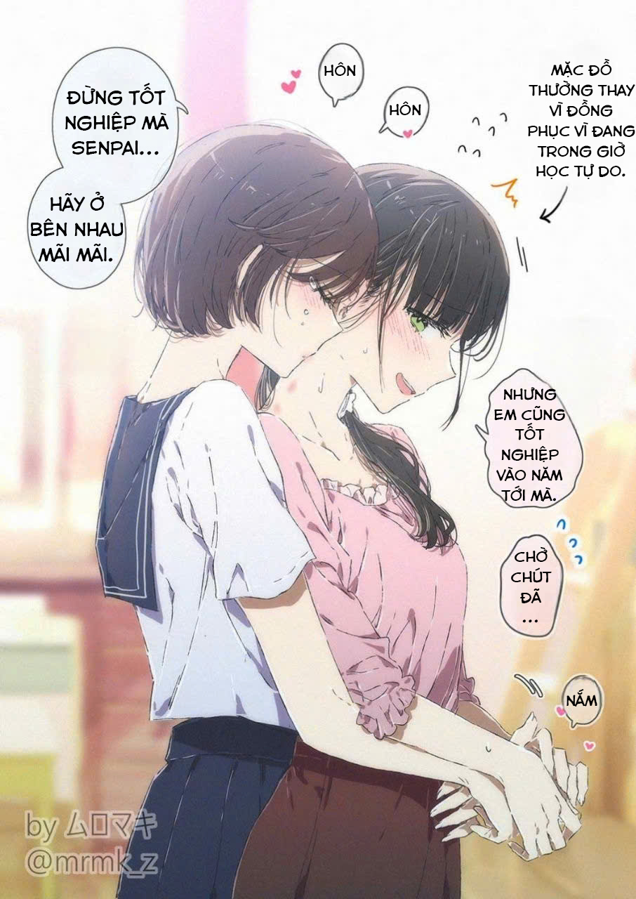 đọc truyện Thử Thách 100, 101 Ngày Yuri Của Muromaki-sensei Chương 7 ảnh 11 tại Thiên Thai Truyện