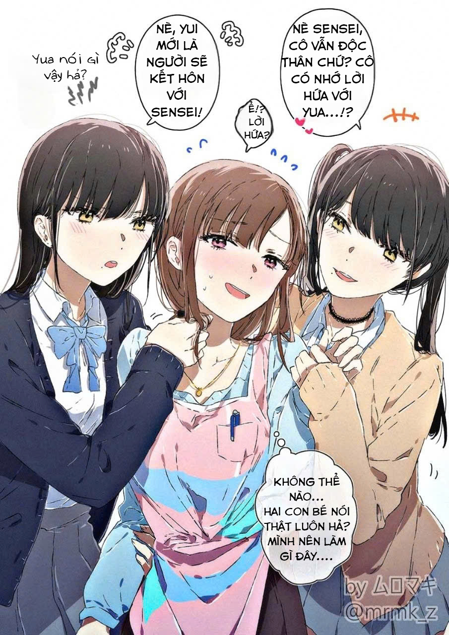 đọc truyện Thử Thách 100, 101 Ngày Yuri Của Muromaki-sensei Chương 8 ảnh 5 tại Thiên Thai Truyện