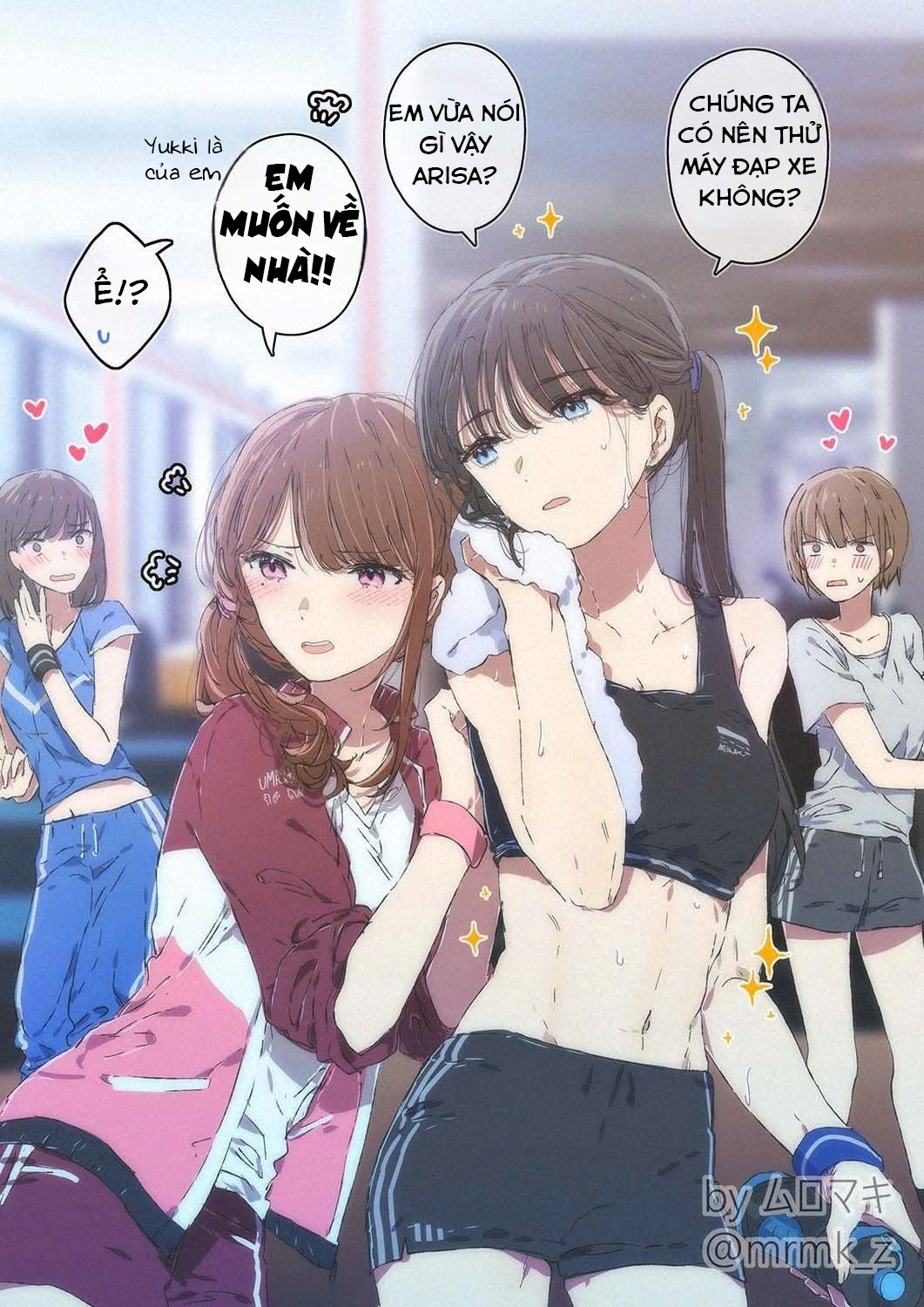 đọc truyện Thử Thách 100, 101 Ngày Yuri Của Muromaki-sensei Chương 8 ảnh 11 tại Thiên Thai Truyện