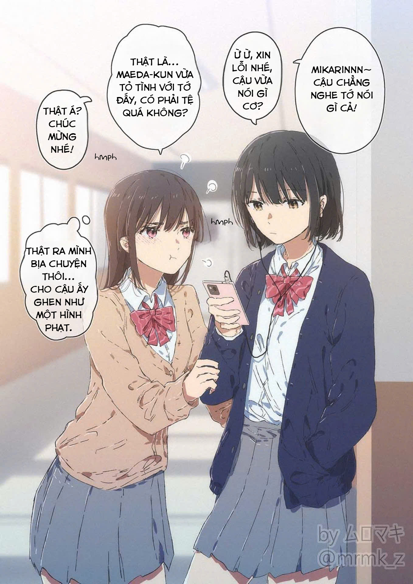 đọc truyện Thử Thách 100, 101 Ngày Yuri Của Muromaki-sensei Chương 9 ảnh 14 tại Thiên Thai Truyện