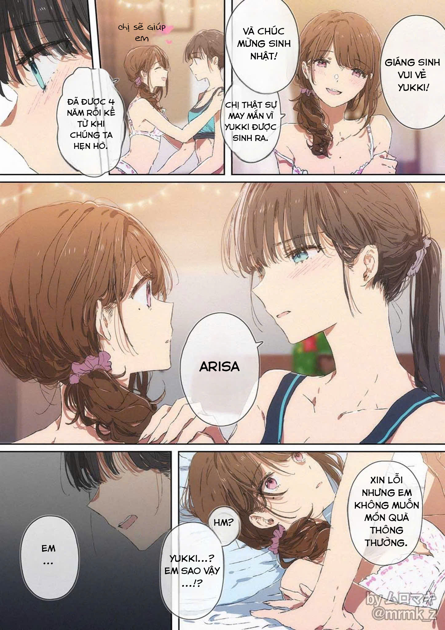 đọc truyện Thử Thách 100, 101 Ngày Yuri Của Muromaki-sensei Chương 9 ảnh 19 tại Thiên Thai Truyện