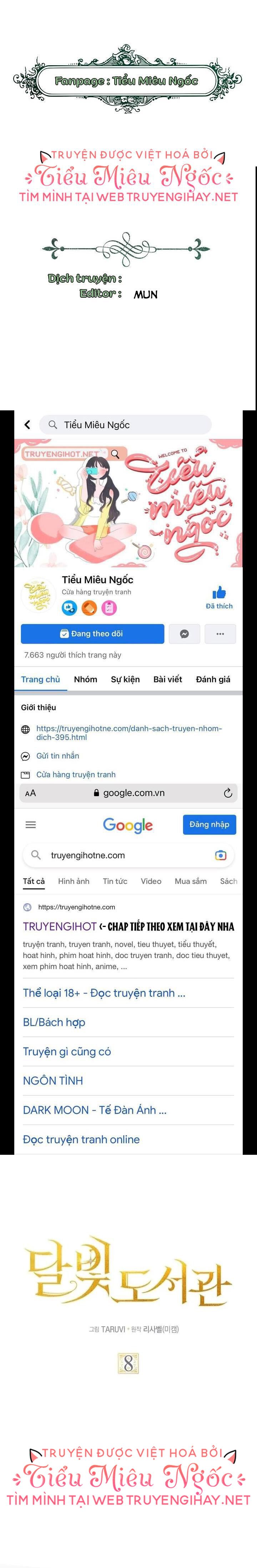 đọc truyện Thư Viện Ánh Trăng Chương 8 ảnh 1 tại Thiên Thai Truyện