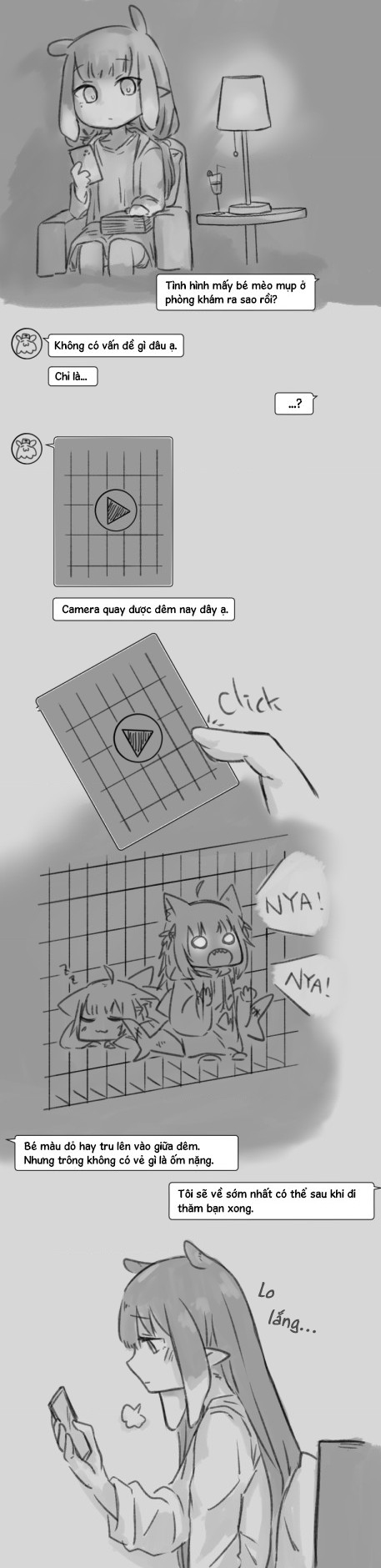 đọc truyện Thú Y Ina Và Hai Bé Mèo Mụp  Chương 1 ảnh 13 tại Thiên Thai Truyện