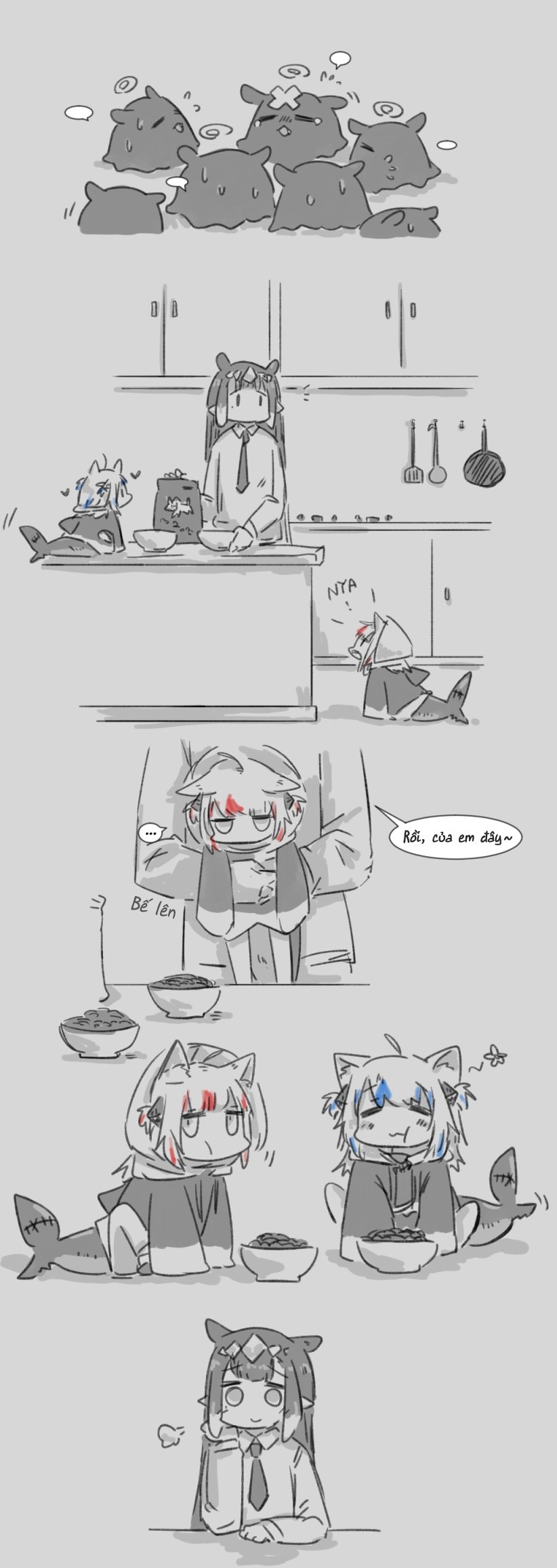 đọc truyện Thú Y Ina Và Hai Bé Mèo Mụp  Chương 1 ảnh 34 tại Thiên Thai Truyện