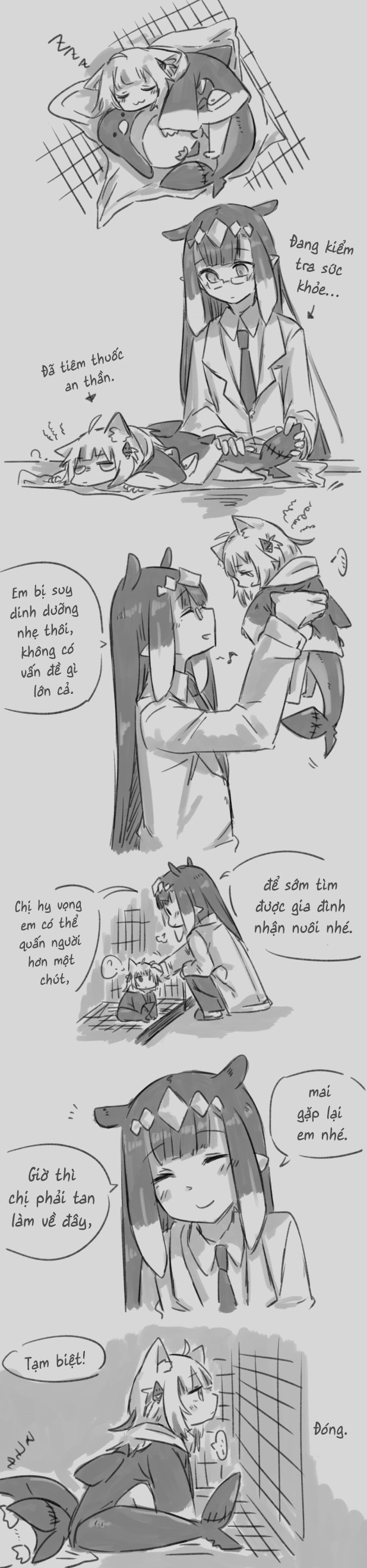 đọc truyện Thú Y Ina Và Hai Bé Mèo Mụp  Chương 1 ảnh 7 tại Thiên Thai Truyện