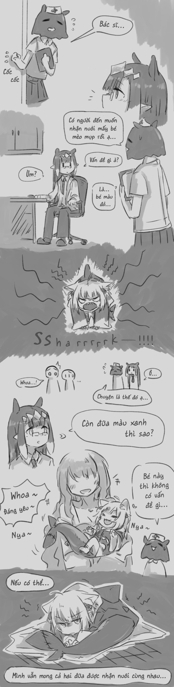 đọc truyện Thú Y Ina Và Hai Bé Mèo Mụp  Chương 1 ảnh 8 tại Thiên Thai Truyện