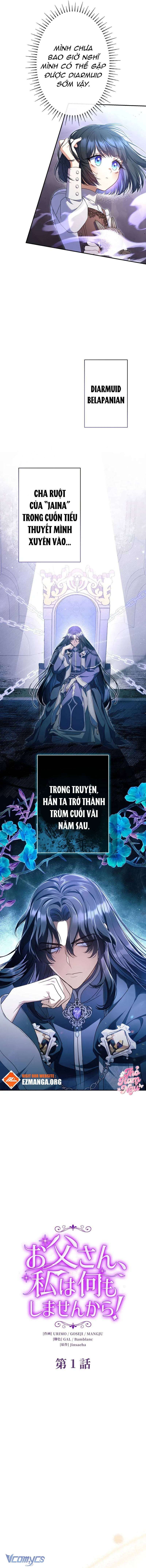đọc truyện Thưa Cha, Con Sẽ Không Làm Gì Cả Chương 1 ảnh 3 tại Giả Dược