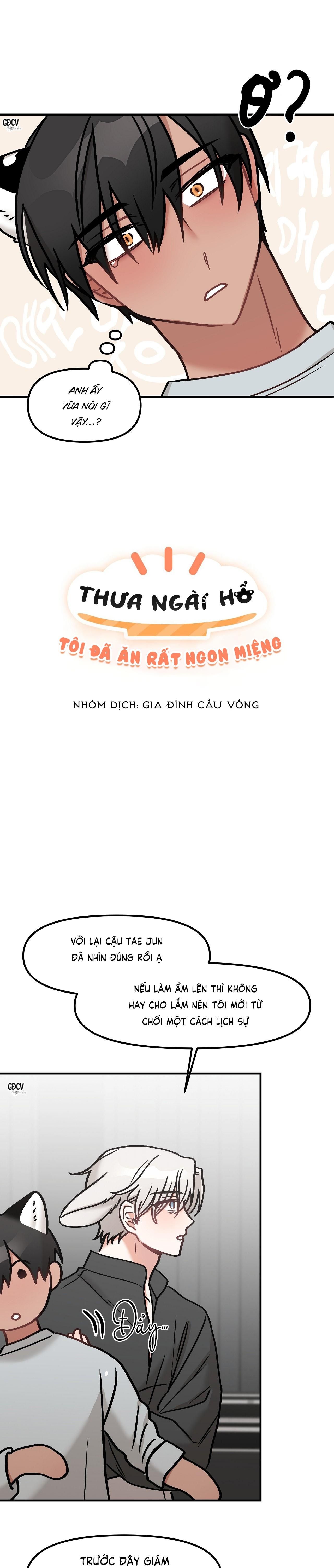 đọc truyện Thưa Ngài Hổ, Tôi Đã Ăn Rất Ngon Miệng Chương 16 ảnh 2 tại Truyện Dạ Ký