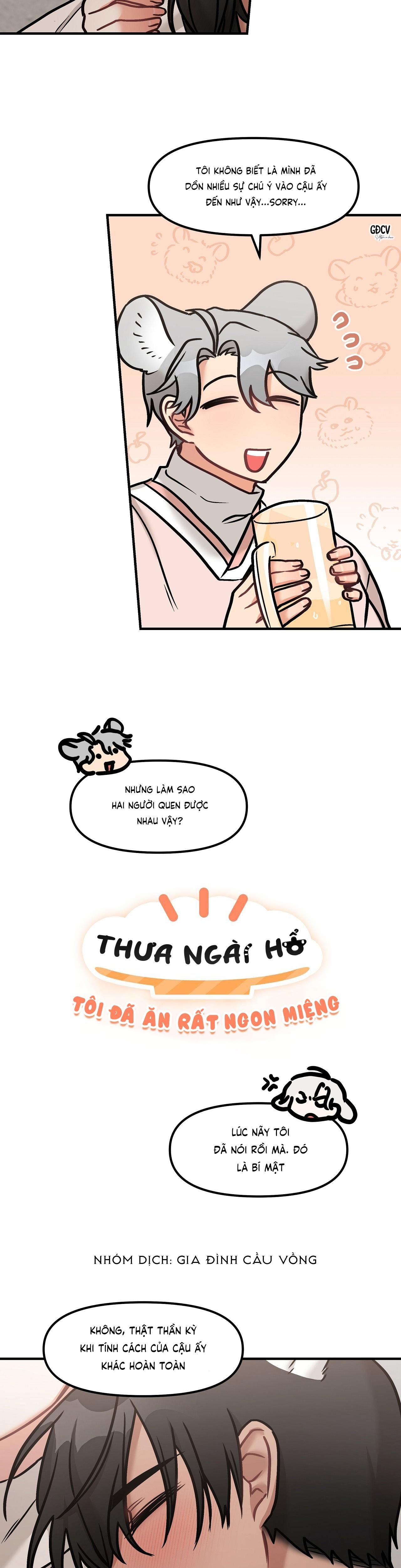 đọc truyện Thưa Ngài Hổ, Tôi Đã Ăn Rất Ngon Miệng Chương 17 ảnh 4 tại Truyện Dạ Ký