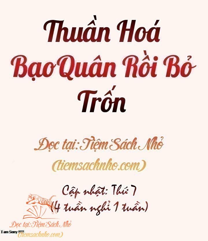 đọc truyện  Thuần Hoá Bạo Quân Rồi Bỏ Trốn Chương 68 ảnh 2 tại Giả Dược