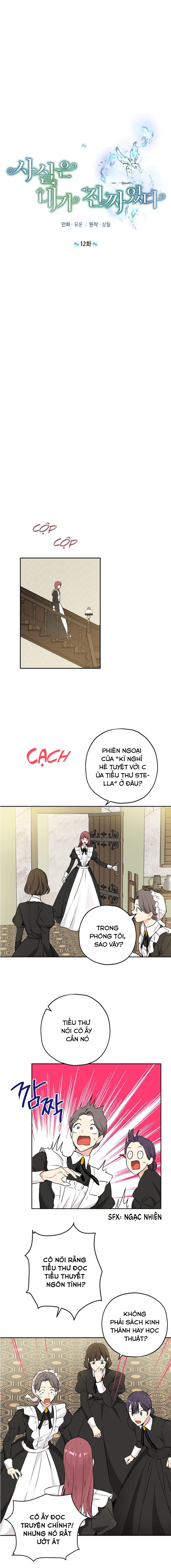 đọc truyện Thực Ra Tôi Mới Là Thật Chương 12 ảnh 5 tại Thiên Thai Truyện