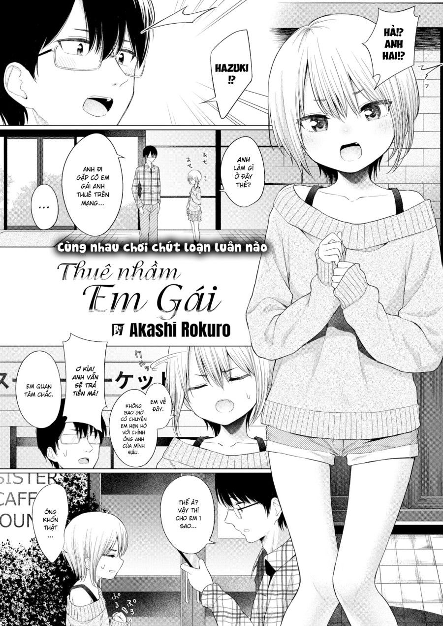 Thuê Nhầm Em Gái Oneshot page 1 - Giả Dược