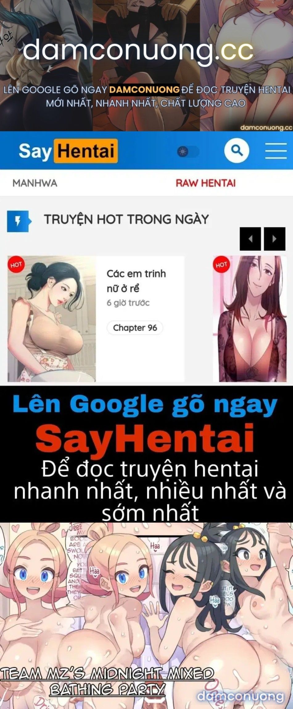 đọc truyện Tiệc Tắm Chung Đêm Khuya Của Nhóm Chương 1 ảnh 2 tại Thiên Thai Truyện