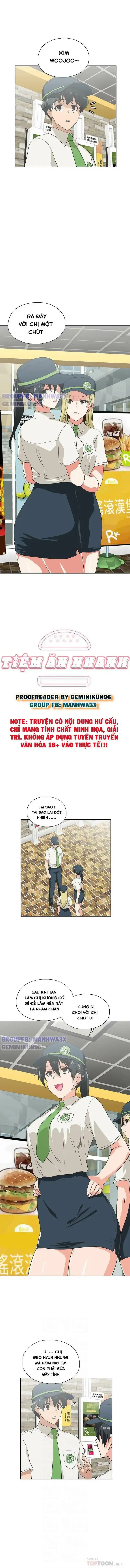 đọc truyện Tiệm Ăn Nhanh Chương 25 ảnh 1 tại Giả Dược