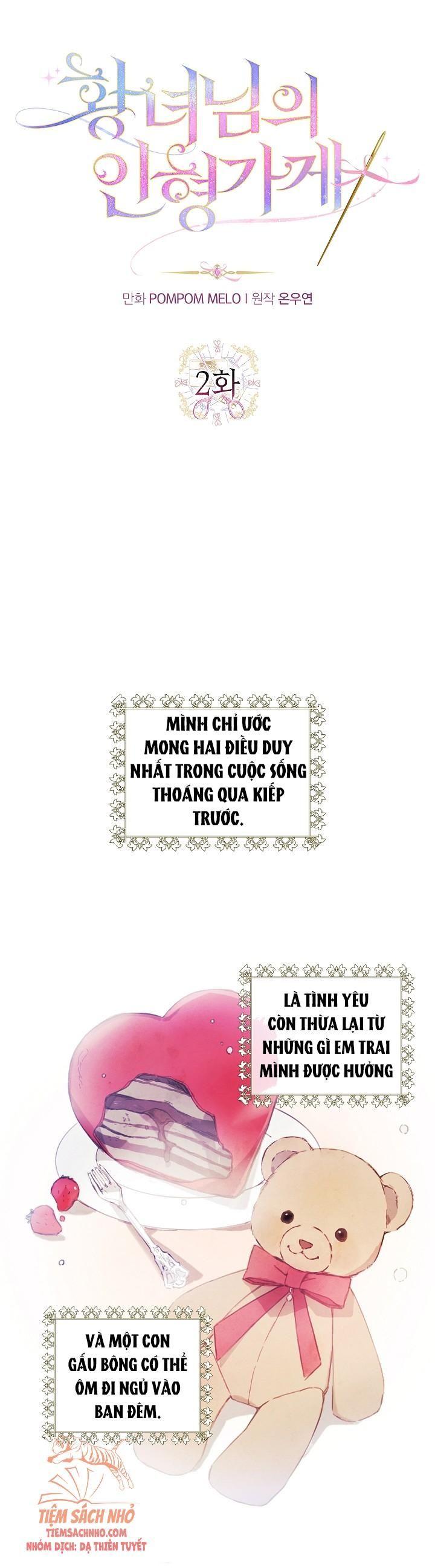 đọc truyện  Tiệm Búp Bê Của Công Chúa Chương 2 ảnh 1 tại Giả Dược