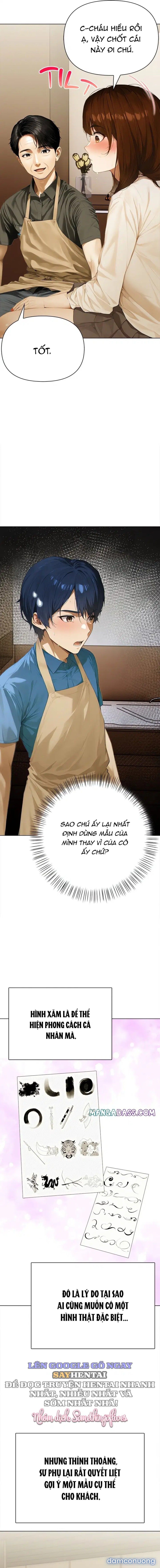 đọc truyện Tiệm Xăm Nóng Bỏng Chương 1 ảnh 20 tại Thiên Thai Truyện