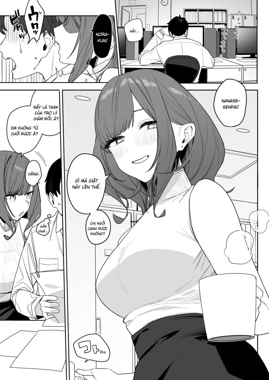 Tiền Bối Tốt Bụng Và Chu Đáo Của Tôi Oneshot page 4 - Giả Dược