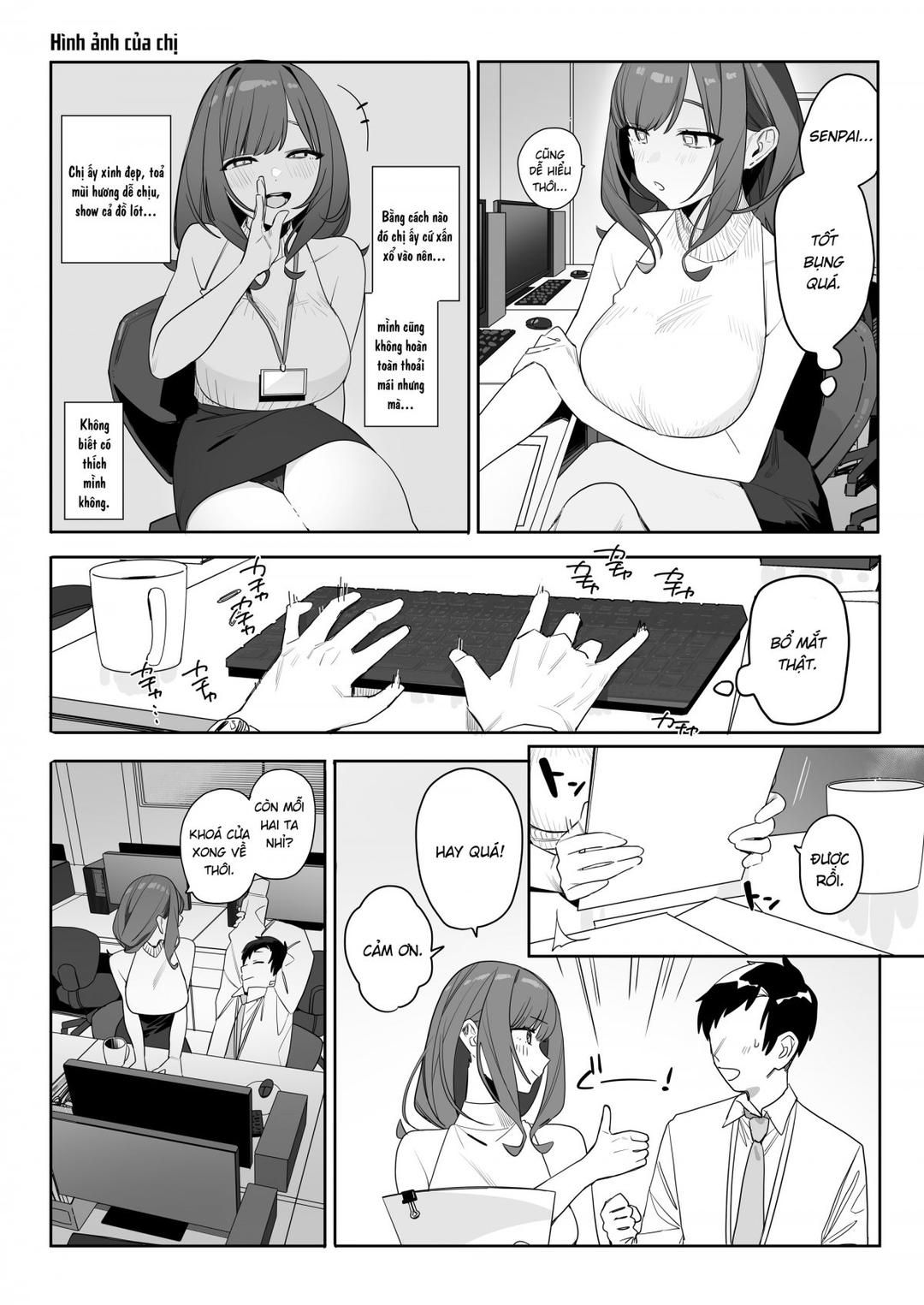 Tiền Bối Tốt Bụng Và Chu Đáo Của Tôi Oneshot page 6 - Giả Dược