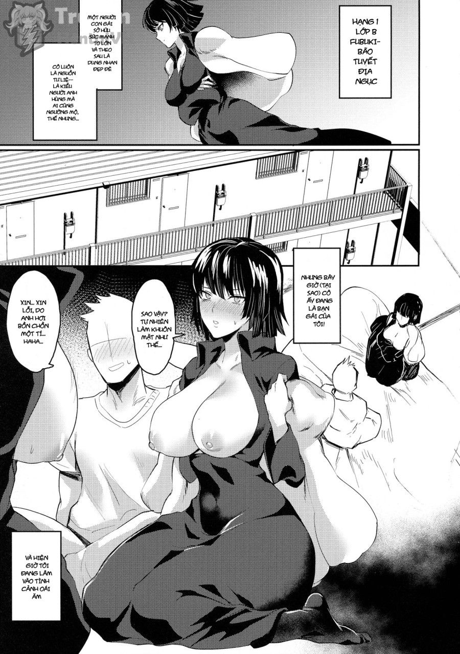 Tiếp Thu Kinh Nghiệm Cùng Chị Tatsumaki Oneshot page 2 - Giả Dược