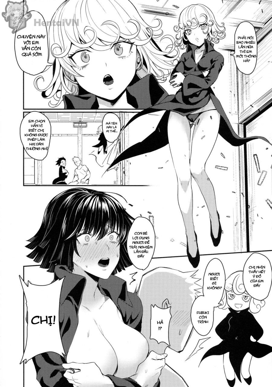 Tiếp Thu Kinh Nghiệm Cùng Chị Tatsumaki Oneshot page 5 - Giả Dược