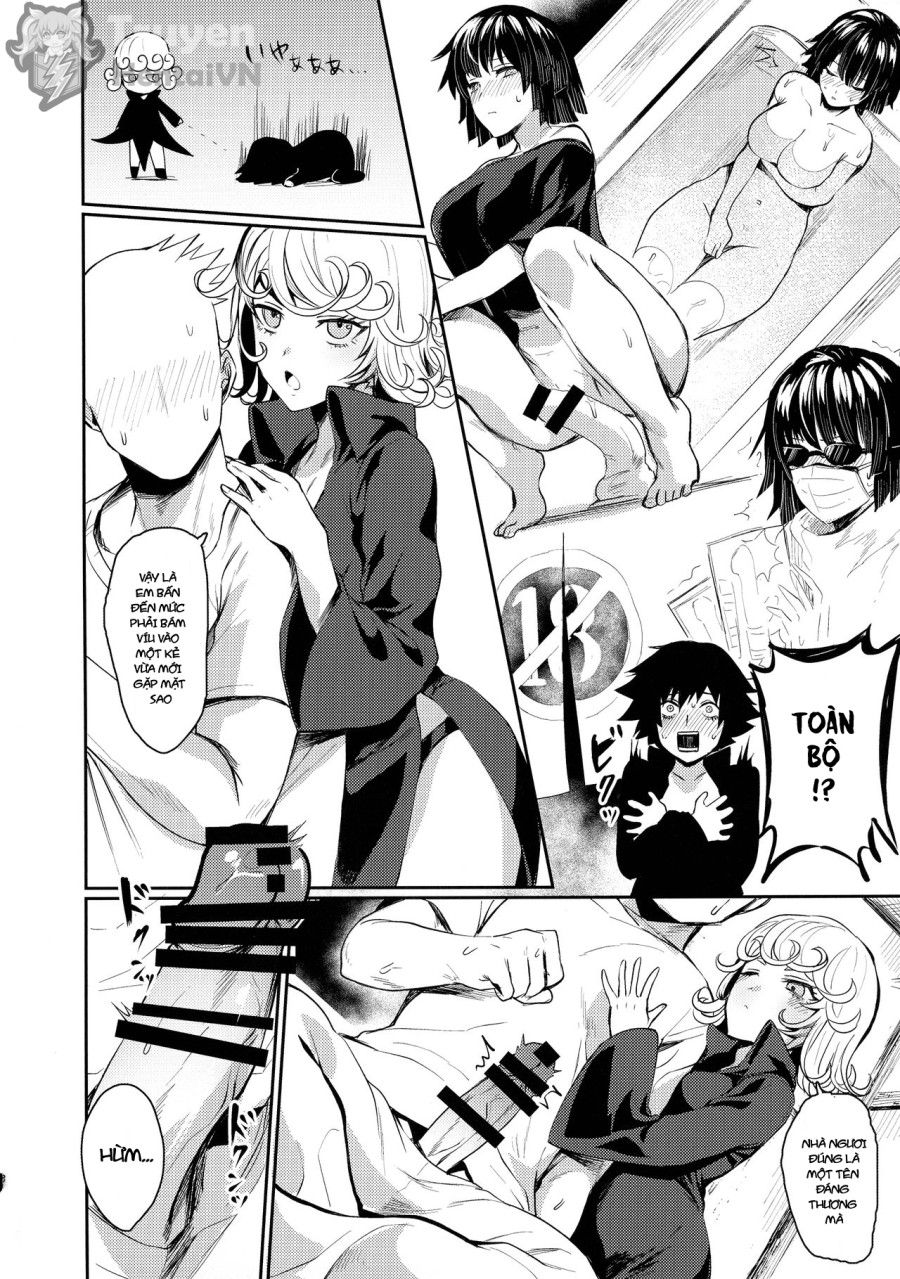Tiếp Thu Kinh Nghiệm Cùng Chị Tatsumaki Oneshot page 7 - Giả Dược
