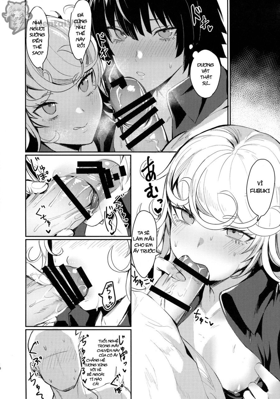 Tiếp Thu Kinh Nghiệm Cùng Chị Tatsumaki Oneshot page 9 - Giả Dược