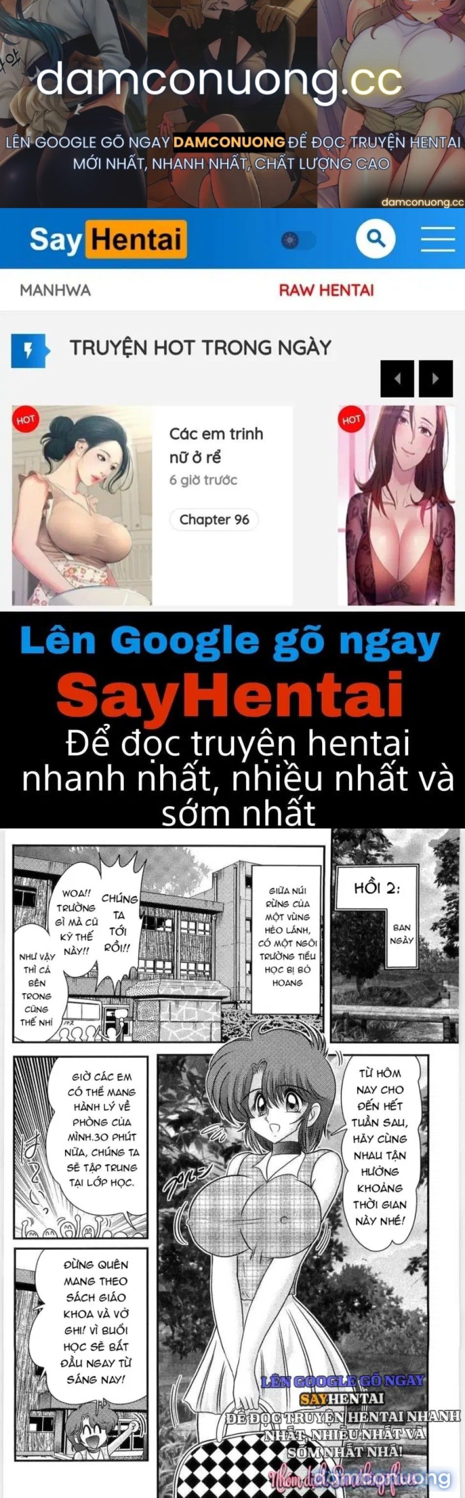 đọc truyện Tiết Học Ngoại Khóa Đầy Kích Thích Của Cô Giáo Manami Chương 2 ảnh 2 tại Thiên Thai Truyện