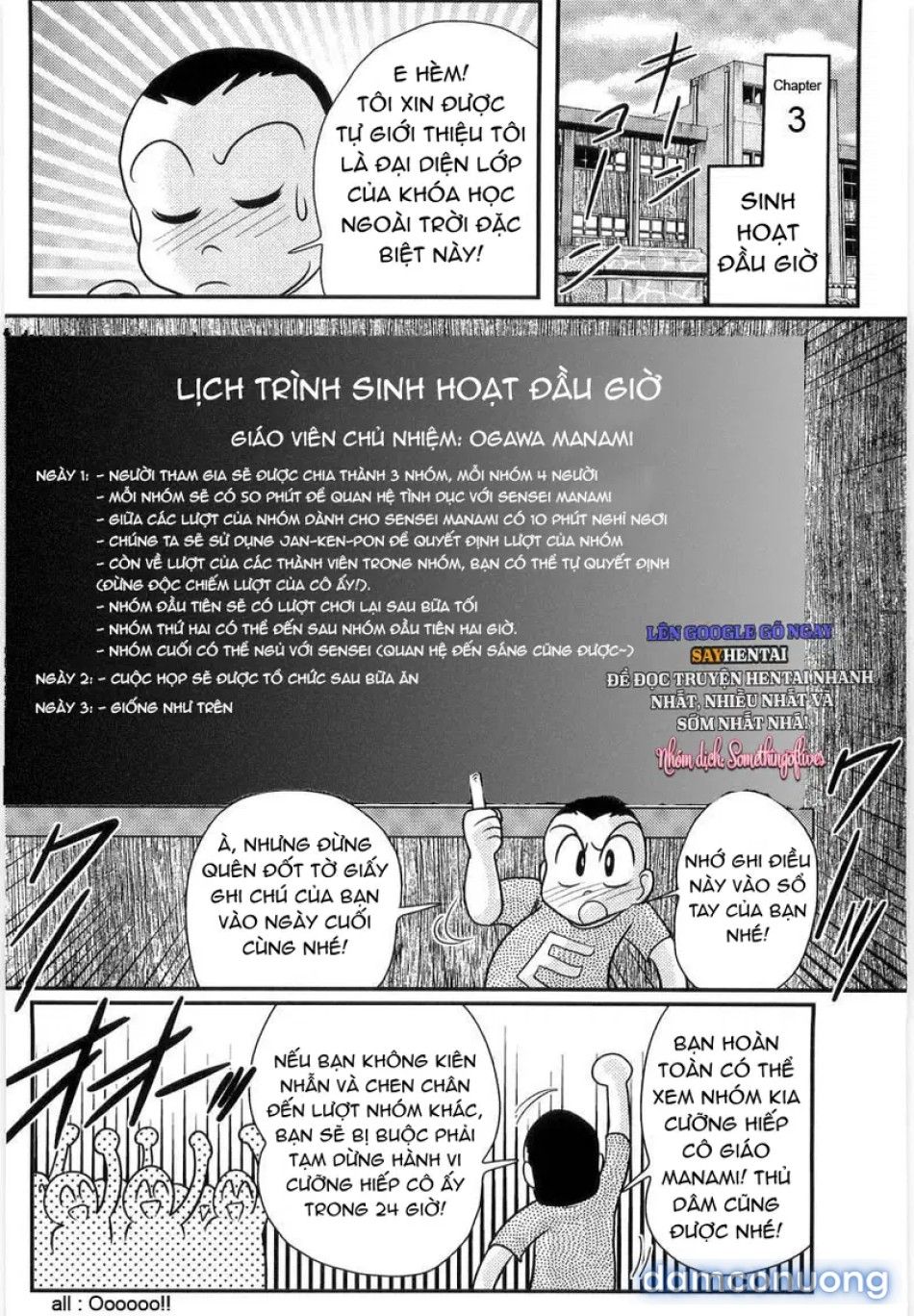 đọc truyện Tiết Học Ngoại Khóa Đầy Kích Thích Của Cô Giáo Manami Chương 3 ảnh 8 tại Thiên Thai Truyện