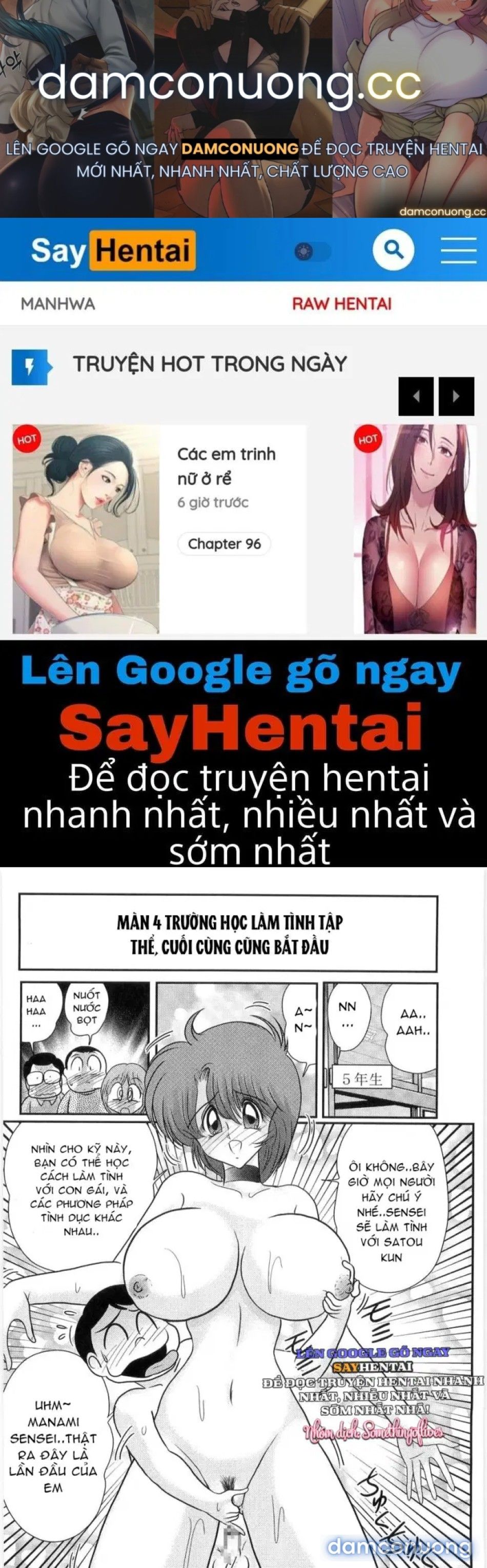 đọc truyện Tiết Học Ngoại Khóa Đầy Kích Thích Của Cô Giáo Manami Chương 4 ảnh 2 tại Thiên Thai Truyện