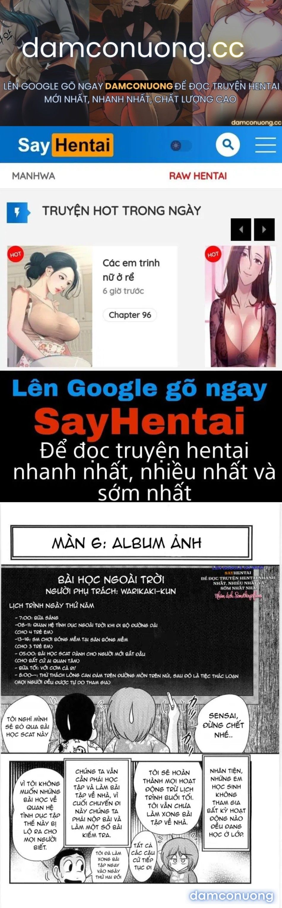 đọc truyện Tiết Học Ngoại Khóa Đầy Kích Thích Của Cô Giáo Manami Chương 6 ảnh 2 tại Thiên Thai Truyện