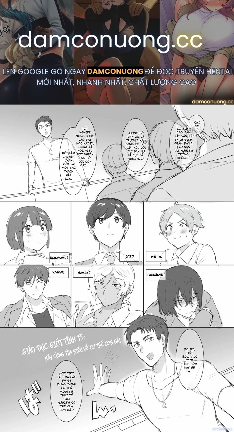 đọc truyện Tiết Học Thể Dục Sức Khỏe: Khi Cả Lớp Đều Biến Thành Con Gái Chương 1 ảnh 2 tại Thiên Thai Truyện