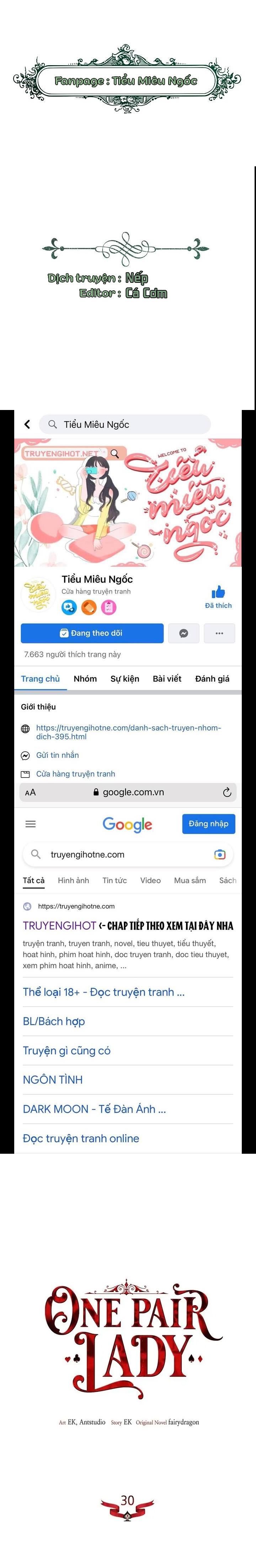 đọc truyện Tiểu Thư Của Những Lá Bài Chương 30 ảnh 1 tại Giả Dược