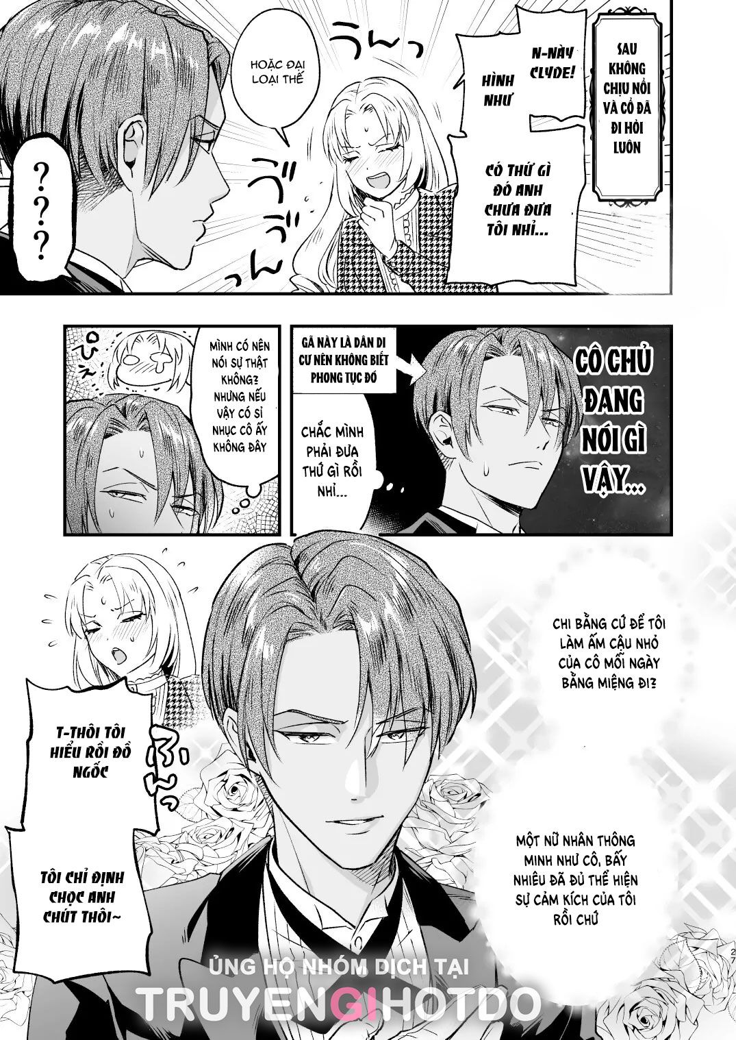 Tiểu Thư Lưỡng Tính Chơi Đùa Cùng Người Hầu Của Mình Chương 2 page 7 - Giả Dược